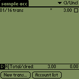 Unbalanced transaction